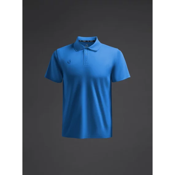 Tricou polo Rangi Albastru regal