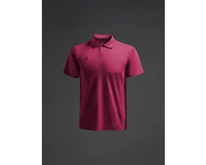 Tricou polo Rangi Burgundy