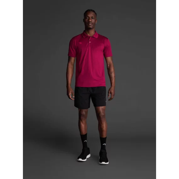Tricou polo Rangi Burgundy