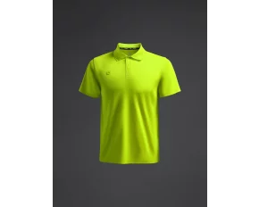 Tricou polo Rangi Galben fluor