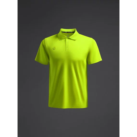 Tricou polo Rangi Galben fluor