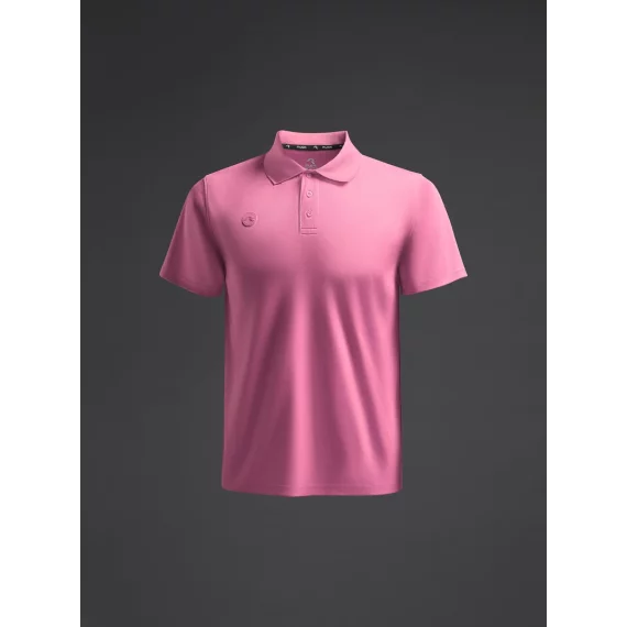 Tricou polo Rangi Gum Pink