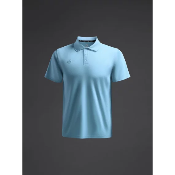 Tricou polo Rangi Sky blue