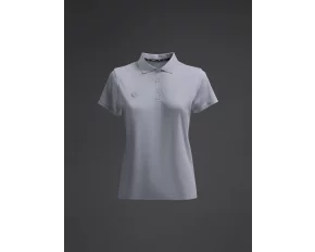 Tricou polo Rangi Woman Gri deschis