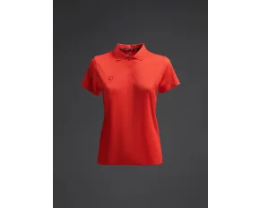 Tricou polo Rangi Woman ROSU