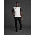 Tricou Saba Alb/negru