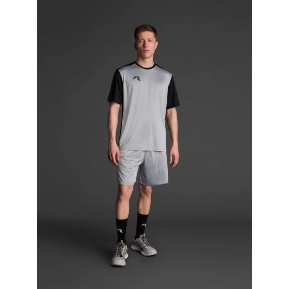 Tricou Saba Gri deschis/negru