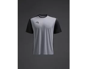 Tricou Saba Gri deschis/negru