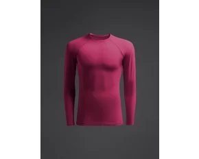 Tricou termic Joto Burgundy