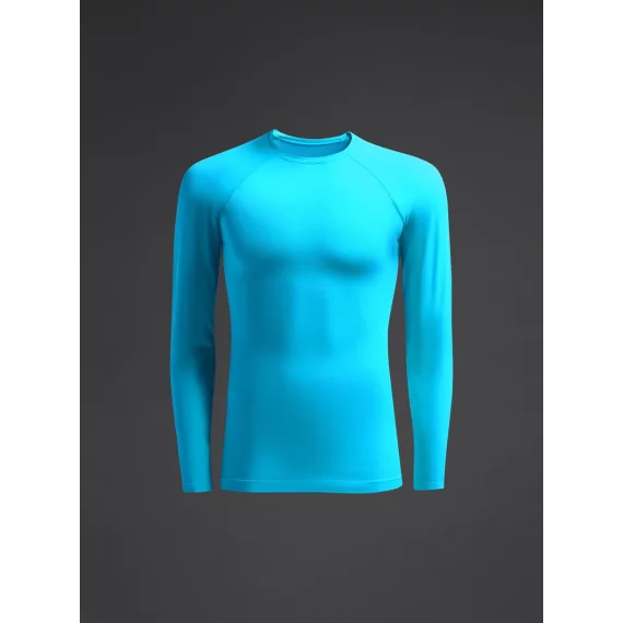 Tricou termic Joto Fluor turcoaz