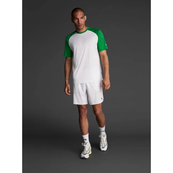 Tricou Ubora 2 Alb/Fern verde