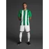 Tricou Ubora Fern verde / alb
