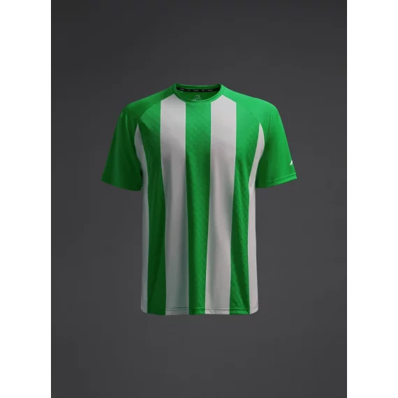 Tricou Ubora Fern verde / alb