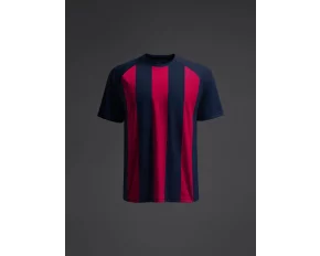 Tricou Ubora Marina/Burgundy