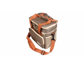 Geanta termoizolanta Merco Camping, 28 x 25 x 20 cm, maro