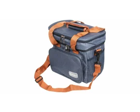 Geanta termoizolanta Merco Camping, 28 x 25 x 20 cm, albastru inchis