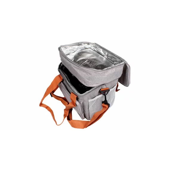 Geanta termoizolanta Merco Camping, 28 x 25 x 20 cm, gri