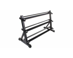 Suport din otel pentru gantere, Merco Dumbbell Rack 130, 130 x 80 x 55 cm