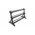 Suport din otel pentru gantere, Merco Dumbbell Rack 130, 130 x 80 x 55 cm