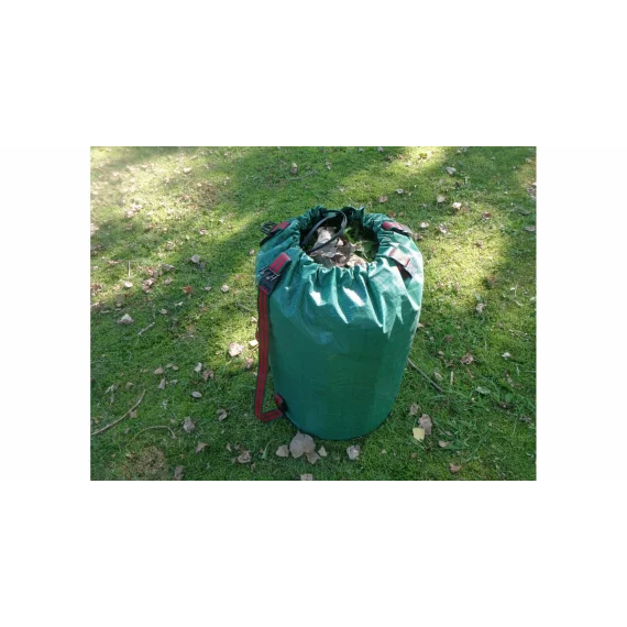 Sac de gradina cu bretele pentru resturi vegetale, Waste Bag Backpack 300 L