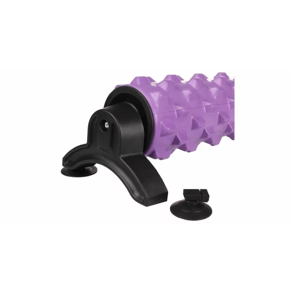 Rola pentru yoga cu ventuze, SC Yoga Roller F53, violet