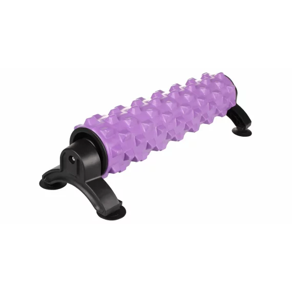 Rola pentru yoga cu ventuze, SC Yoga Roller F53, violet