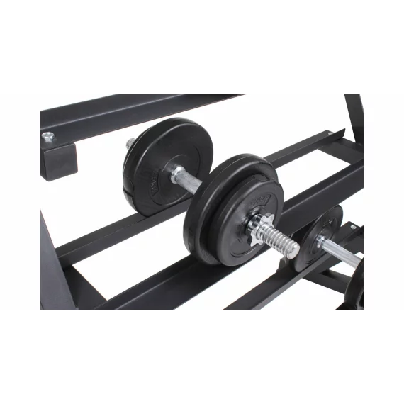 Suport din otel pentru gantere, Merco Dumbbell Rack 100,  100 x 80 x 55 cm