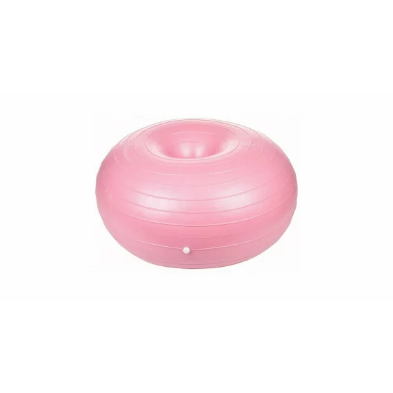 Minge de gimnastica Merco Donut 50, roz