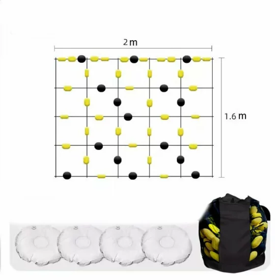 Plasa de rebound GK pentru antrenamentul portarilor, GK Rebound Net football agility aid