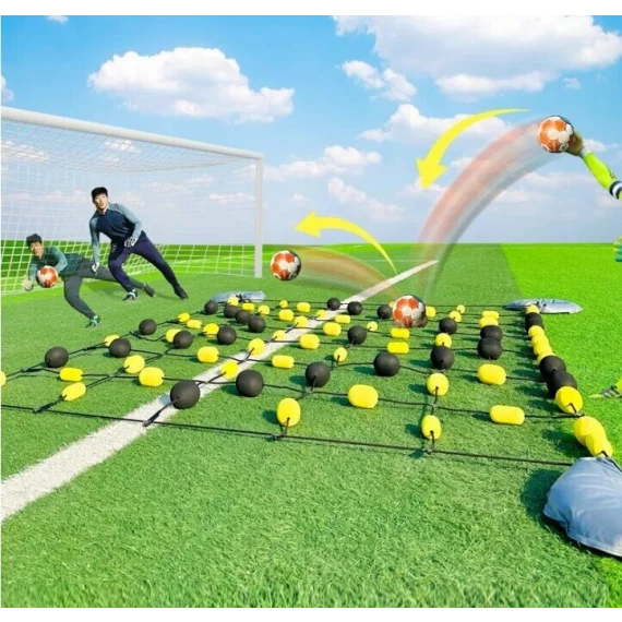 Plasa de rebound GK pentru antrenamentul portarilor, GK Rebound Net football agility aid