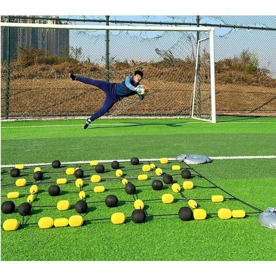 Plasa de rebound GK pentru antrenamentul portarilor, GK Rebound Net football agility aid