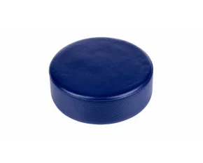 Puc moale din spuma pentru hochei,  Merco Foam Puck soft, albastru