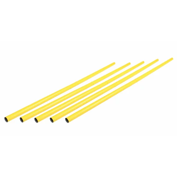 Set 5 jaloane pliabile pentru antrenament, 100 x 2,5 cm, Fold 100 set of 5 agility poles