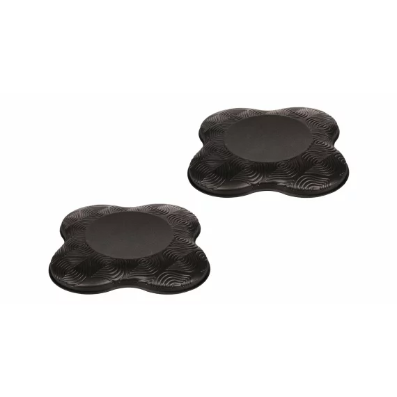 Set suporturi pentru coate si genunchi, Merco Support Pad Set, negru