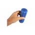 Mini roler yoga, Merco Mini Fascia Gear Roller, 15 x 5 cm, albastru