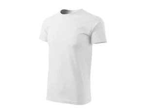 Tricou pentru barbati, din bumbac, Malfini Basic 129, alb