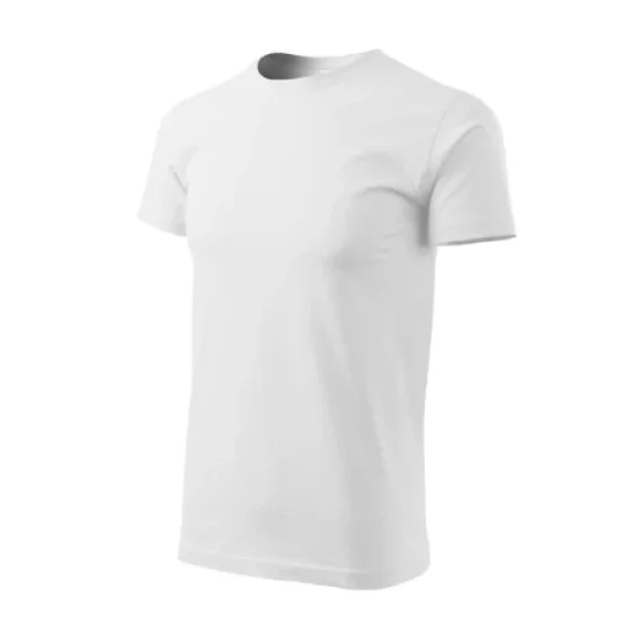 Tricou pentru barbati, din bumbac, Malfini Basic 129, alb