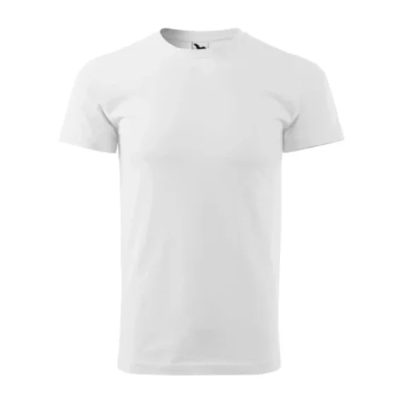 Tricou pentru barbati, din bumbac, Malfini Basic 129, alb