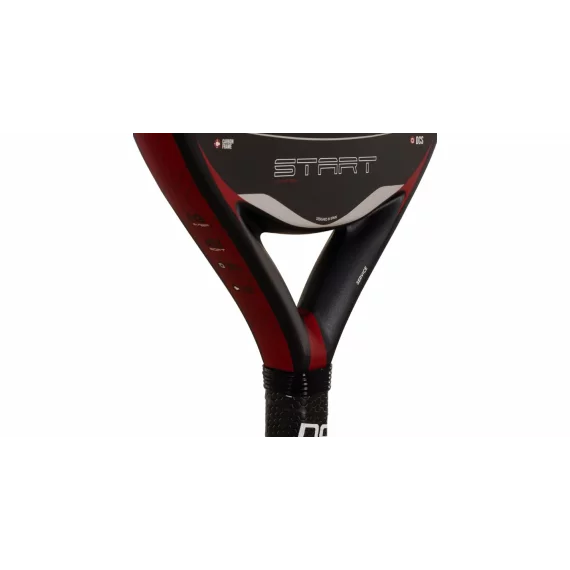 Paleta de padel Nox Start Black EX JS, negru