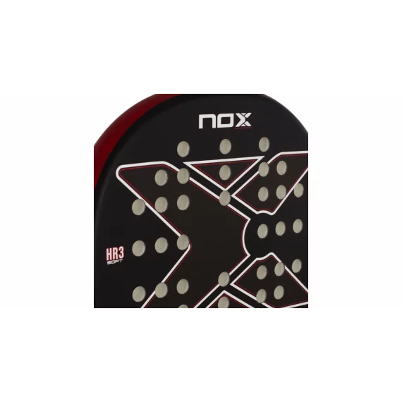 Paleta de padel Nox Start Black EX JS, negru