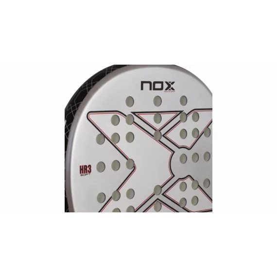 Paleta de padel Nox Start Grey EX JS, gri