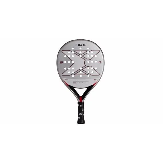Paleta de padel Nox Start Grey EX JS, gri