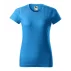 Tricou pentru femei, din bumbac, Malfini Basic 134, albastru