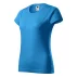 Tricou pentru femei, din bumbac, Malfini Basic 134, albastru
