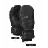 Manusi din piele cu un deget, pentru femei, Lenz Leather Mittens Woman, negru
