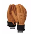 Manusi din piele pentru barbati, Lenz Leather 5 Finger Men, maro
