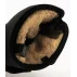 Manusi din piele pentru barbati, Lenz Leather 5 Finger Men, negru