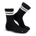 Set 3 perechi sosete sport Lenz Retro tennis socks Sports Mid Cut, negru