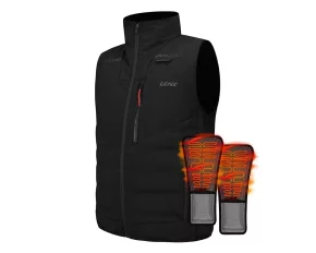 Vesta incalzita unisex Lenz Heat Vest 3.0 Unisex + Heat Pads si acumulatori LITHIUM PACK RCB 1400, culoare negru