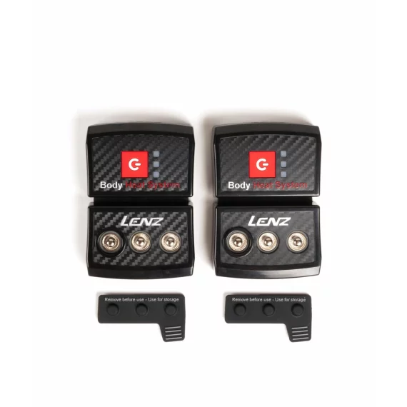 Vesta incalzita unisex Lenz Heat Vest 3.0 Unisex + Heat Pads si acumulatori LITHIUM PACK RCB 1400, culoare negru